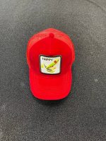 کلاه کپ گورین مخمل مدل TRIPPY قرمز