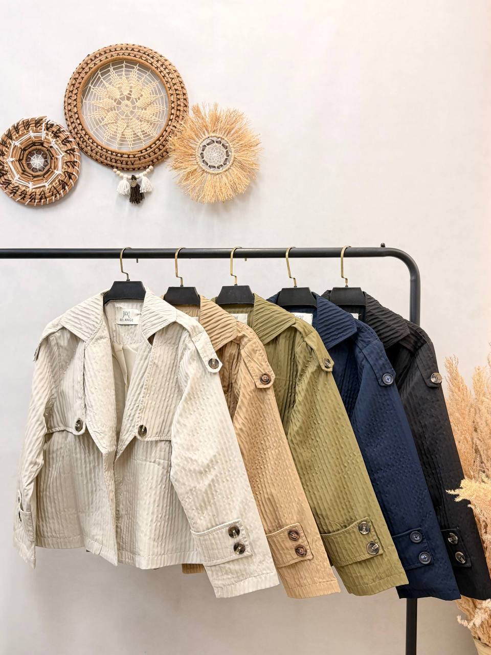 بارانی زنانه کوتاه - Image 2