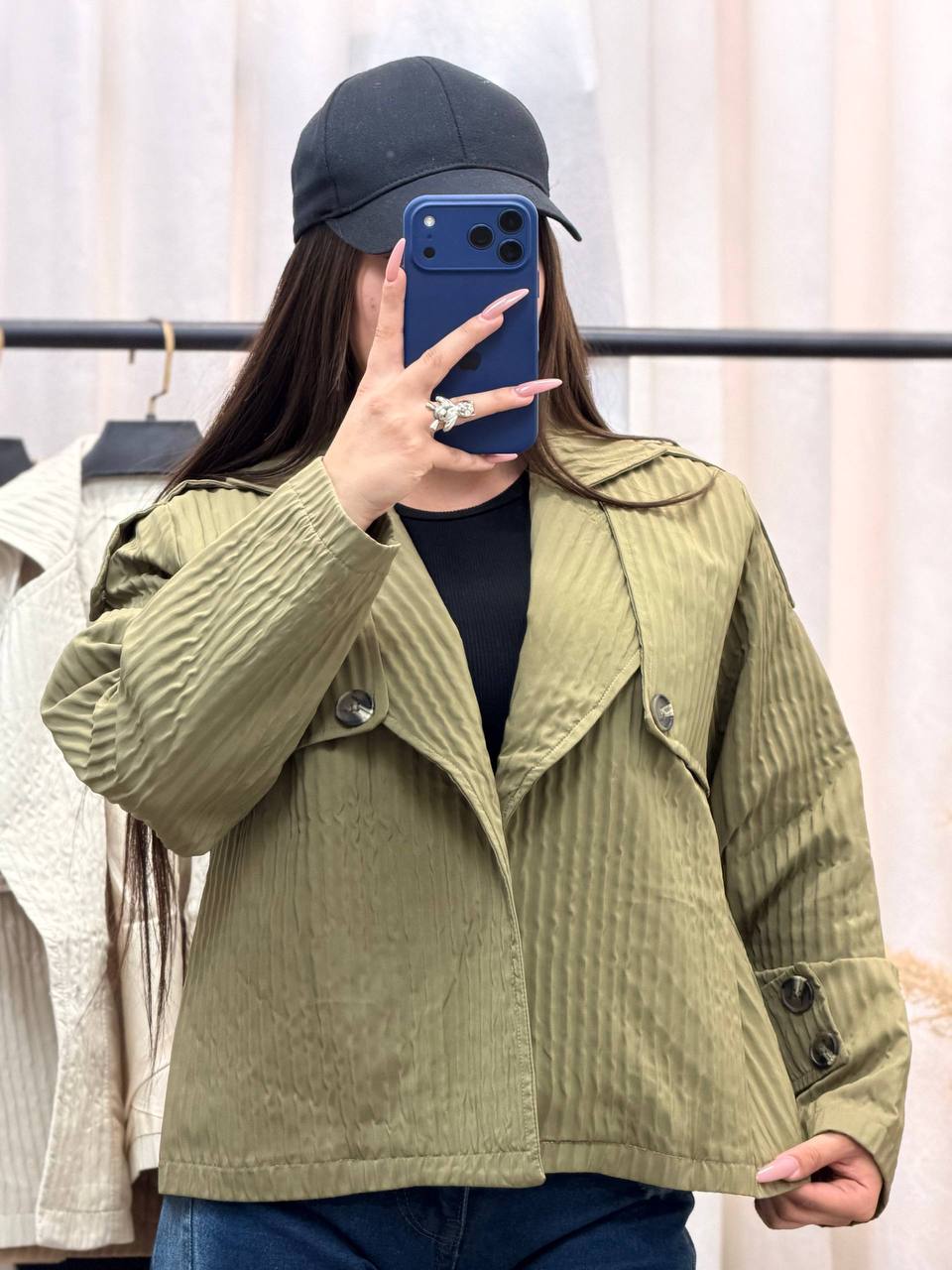 بارانی زنانه کوتاه