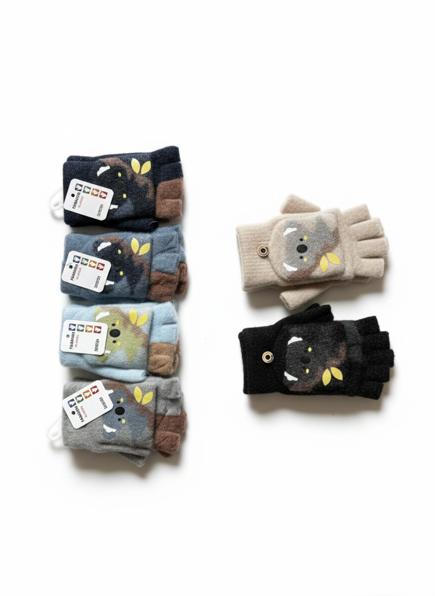 دستکش بچگانه نیم انگشتی - Image 5