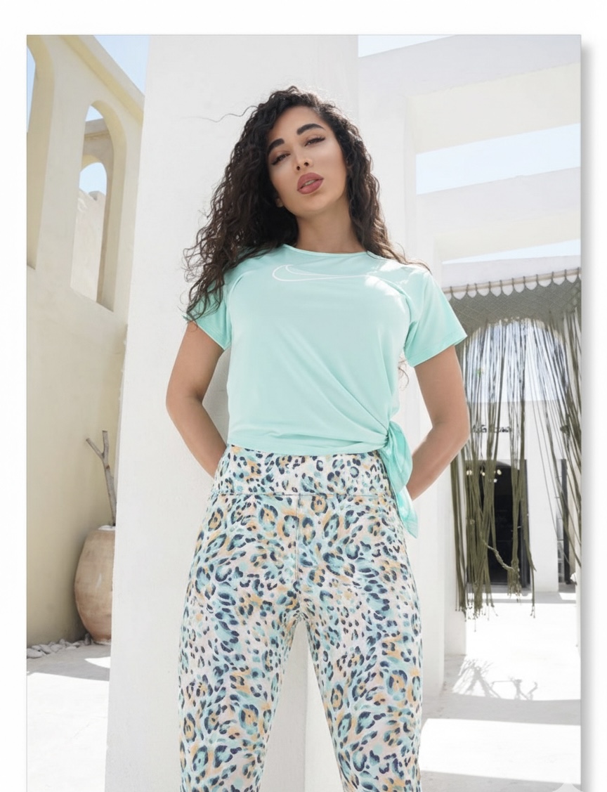 لگ ورزشی زنانه چاپ دار - Image 4