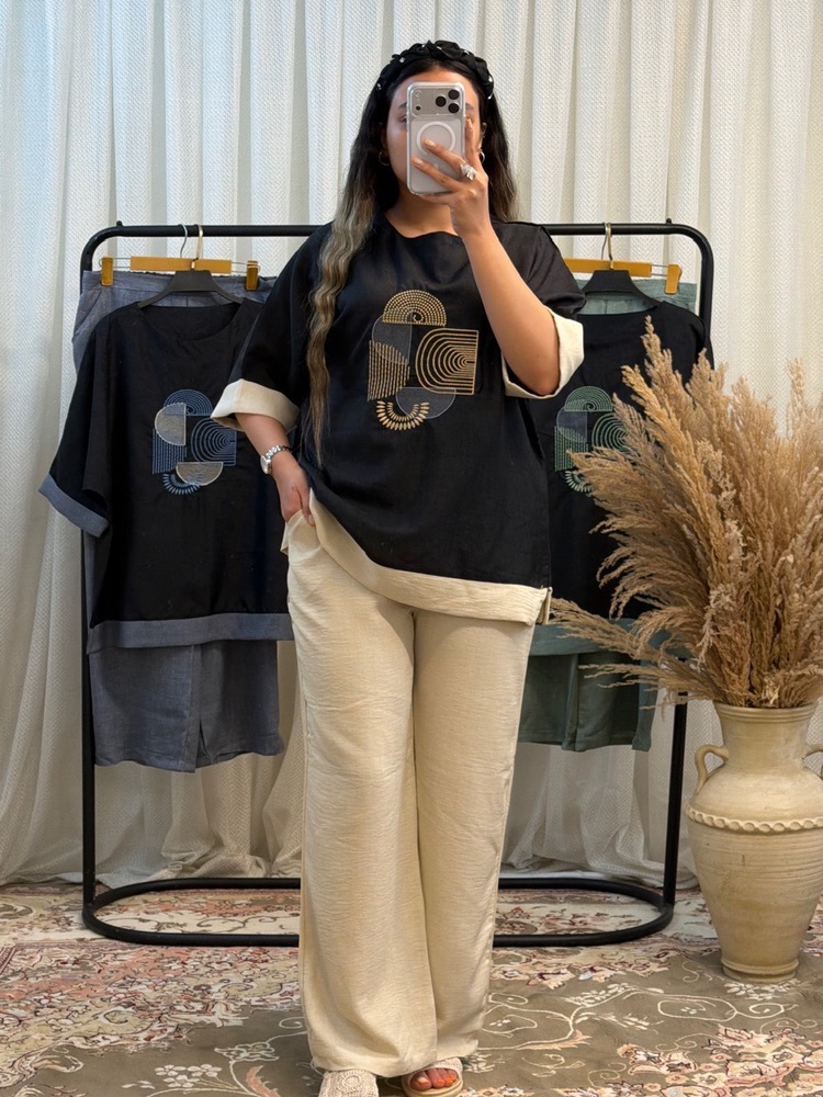 ست بلوز و شلوار زنانه - Image 19