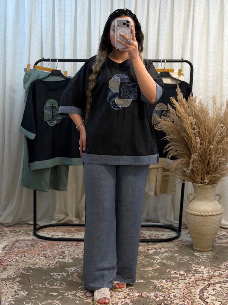 ست بلوز و شلوار زنانه - Image 13