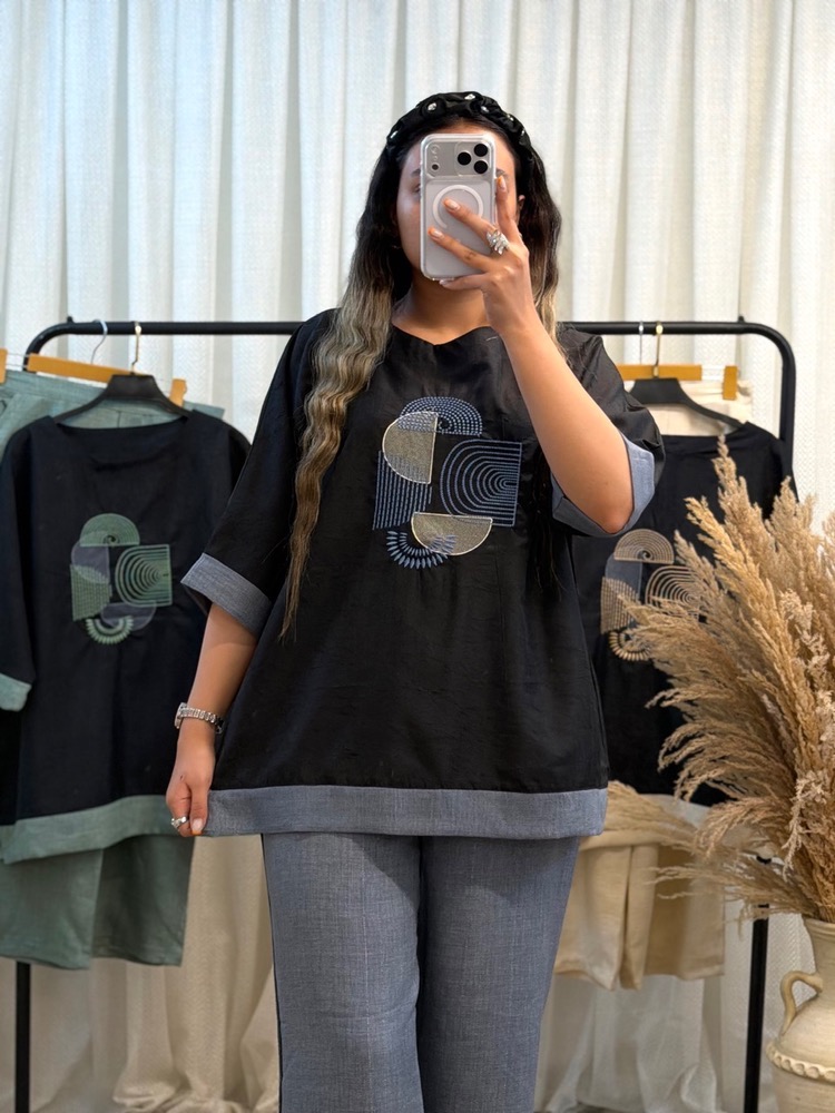 ست بلوز و شلوار زنانه - Image 11
