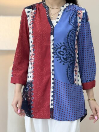 شومیز کرپ ترمه زنانه