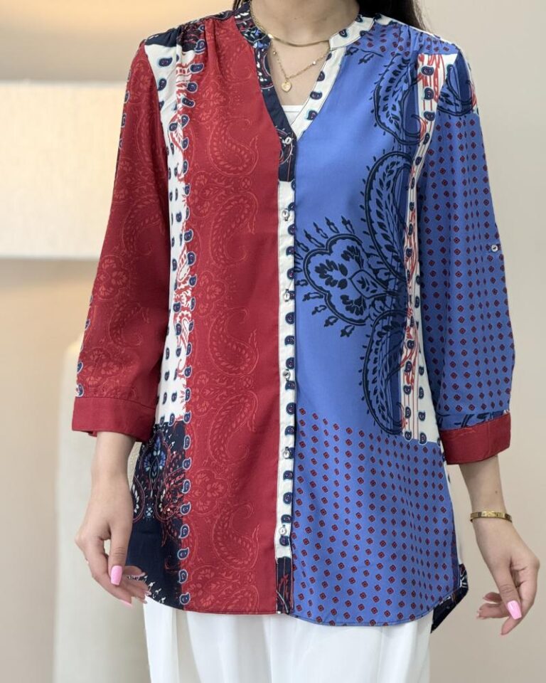 شومیز کرپ ترمه زنانه