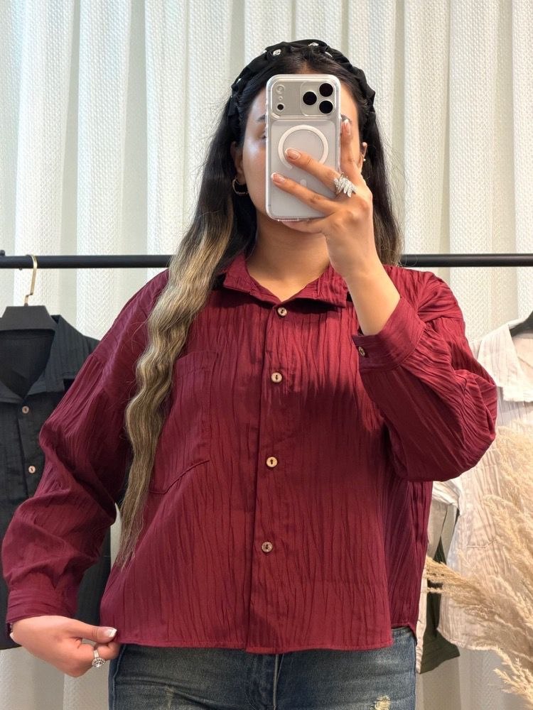 شومیز باکسی زنانه - Image 18