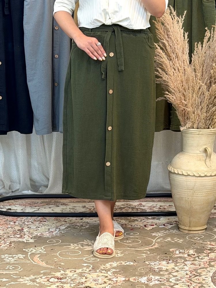 دامن کنفی زنانه ترند - Image 10