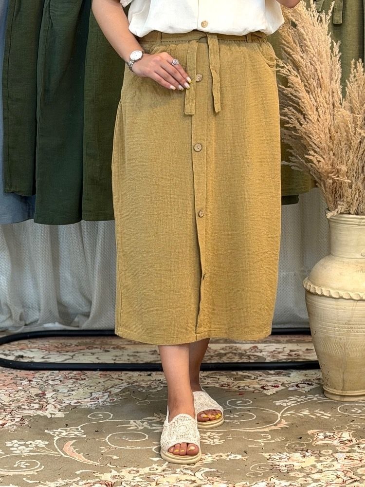 دامن کنفی زنانه ترند - Image 6