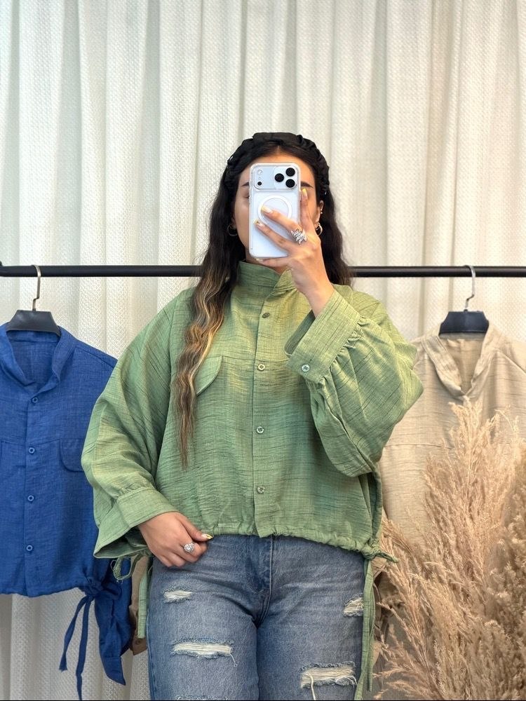 شومیز آبشاری زنانه - Image 2