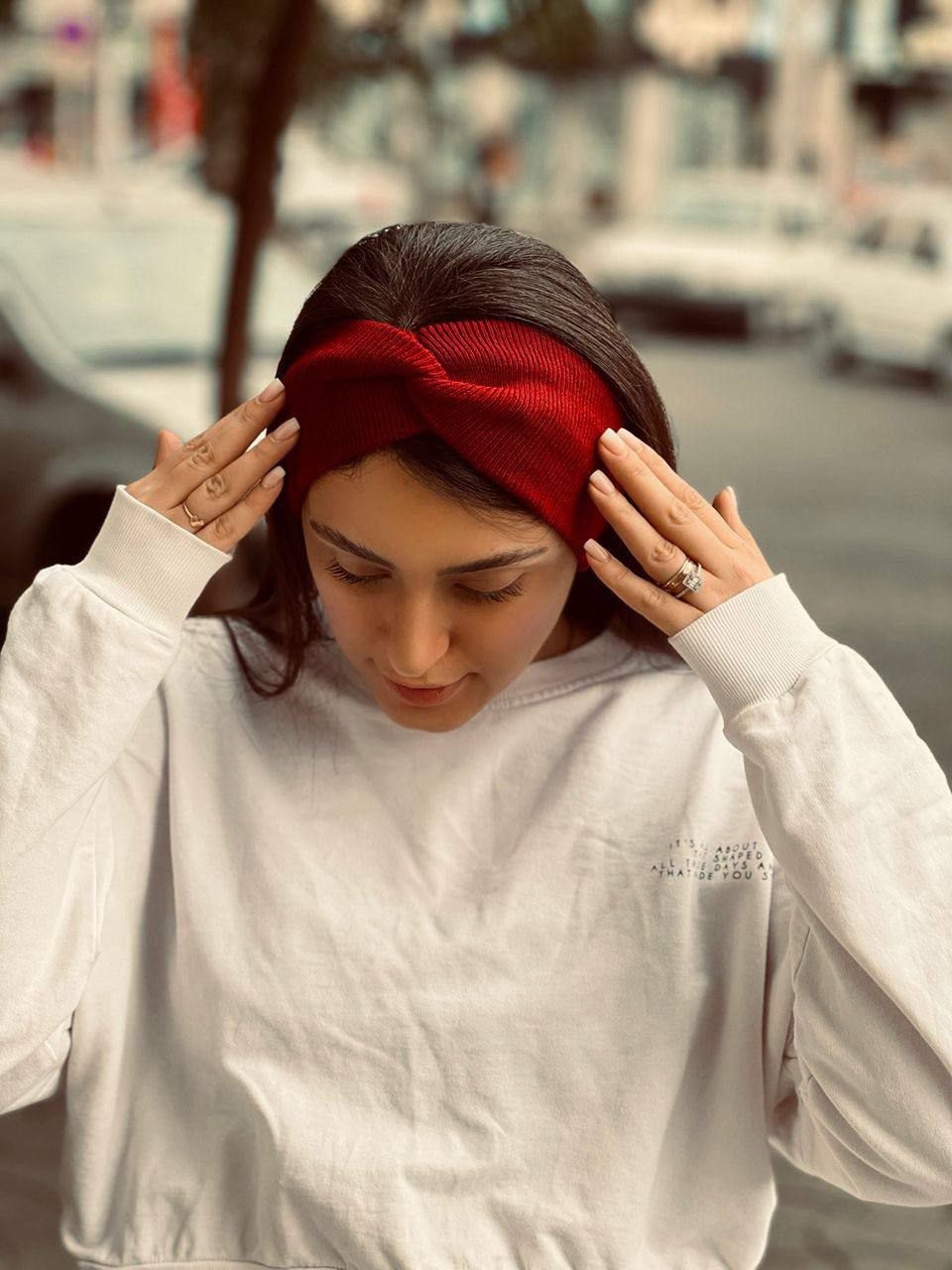 هدبند گره ای پاییزی - Image 4